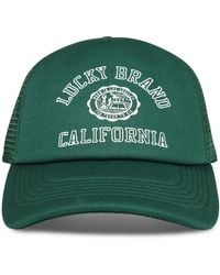 Lucky Brand - Trucker Mesh-back Cap With Adjustable Snapback For And - Lyst