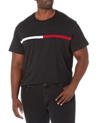 Tommy Hilfiger - Mens Short Sleeve Signature Stripe T-shirt T Shirt - Lyst
