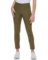 Calvin Klein - Everyday Ponte Fitted Pants - Lyst