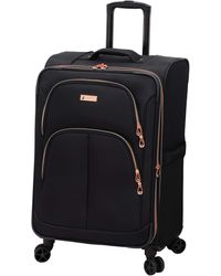 rose gold london fog luggage