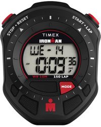 Timex - Ironman Stopwatch 65mm- Digital Dial Black Case - Lyst