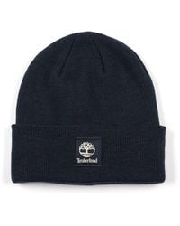 Timberland - Cuffed Beanie With Tonal Patch - Lyst