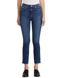 PAIGE - Sarah Slim Jeans - Lyst