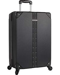 vince camuto black and gold luggage