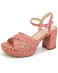 Kenneth Cole - S Reeva Platform Poppy Weave 8.5 - Lyst