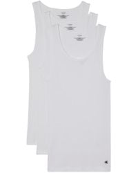 Calvin Klein - Shirt Packs 3 Black - Short Sleeve Crewneck - Lyst