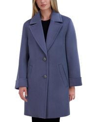 Tahari - Single Breasted Topper Peacoat Jacket - Lyst