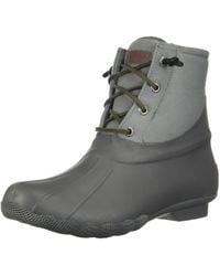 sperry white rain boots