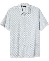 Theory - Irving Witan Print Shirt - Lyst