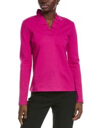 Brooks Brothers - Ruffle Neck Blouse - Lyst