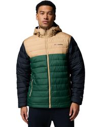 Columbia - S Powder Lite Ii Insulated Hooded Puffer Jacket - Lyst