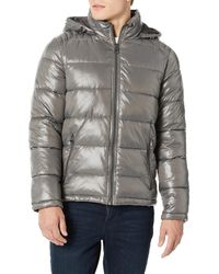 Guess - Mid Weight Puffer Jacket - Lyst
