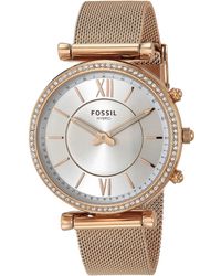 fossil carlie hybrid smartwatch
