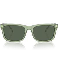 Emporio Armani - Ea4224 Rectangular Sunglasses - Lyst