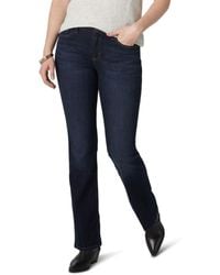 Lee Jeans - Legendary Mid Rise Bootcut Jean Blackout 18 - Lyst