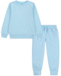 Hurley - Soft Basic Cloud Slub Crewneck Sweatshirt And Joggers 2-piece Outfit Set - Lyst