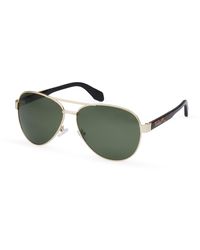 Timberland - Metal Sun Glasses Round Sunglasses - Lyst
