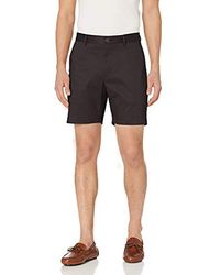 John Varvatos Mens Triple Needle Shorts Size 32 Chino Flat Front Tan Cotton
