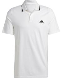 adidas - Aeroready Essentials Pique Small Logo Polo Shirt - Lyst