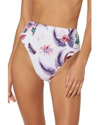 Jessica Simpson - Standard Mix & Match Floral Print Swimsuit Separates - Lyst