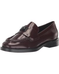 DKNY - Bretny Heeled Loafer With Logo Mule - Lyst