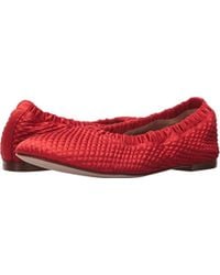 stuart weitzman quilted ballet flats