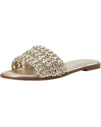 Marc Fisher - Vickee Flat Sandal - Lyst