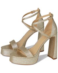 Michael Kors - Cami Platform Sandals, Leather/Rubber - Lyst