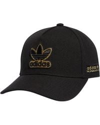 adidas Originals - A-frame 5 Panel High Crown Structured Snapback Hat - Lyst