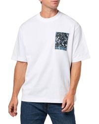 Lacoste - Loose Fit Elevated Tennis Graphic T-shirt - Lyst