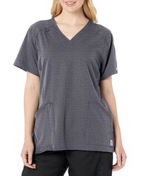 Carhartt - Womens Multi-pocket V-neck Medical Scrubs Shirt - Lyst