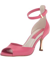 Franco Sarto - S Rosie Dress Sandal Peony Pink Leather 8 M - Lyst