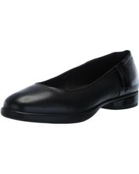 Ecco - Sculpted Luxe Ballerina Flat Shoes, Leather - Lyst