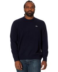 Lacoste - Classic Fit Long Sleeve Cashmere Crew Neck Sweater - Lyst