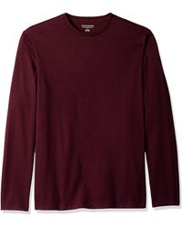 Amazon Essentials - T-Shirt Slim Fit a iche Lunghe Uomo Standard - Lyst