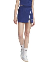 adidas - Essentials Color Pop Cotton Skort - Lyst