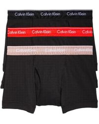 Calvin Klein - Cotton Classics 3-pack Trunk - Lyst