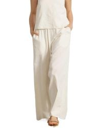Gottex - Beach Life Resort Cream Wide Leg Pant Swimsuit Coverup For - Lyst