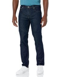 Lacoste - Mens Solid Stretch Denim Slim-fit Pant Jeans - Lyst