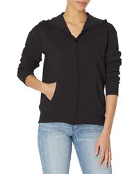 Hanes Ecosmart Full-zip Hoodie Sweatshirt - Black
