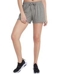 Champion - , Jersey, Soft, Lightweight, Comfortable Shorts For , 5" Size Available, Oxford Gray, 2x Plus - Lyst