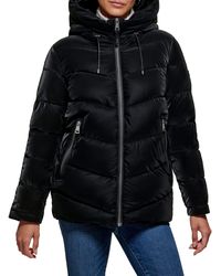 DKNY - Womens Soft Outerwear Puffer Comfortable Jacket Down Alternative Coat - Lyst