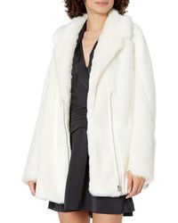 fur coat guess