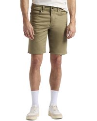 Buffalo David Bitton - Non-denim Relaxed Straight Dean French Terry Shorts With Cotton Blend Stretch - Lyst