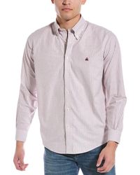 Brooks Brothers - Non-iron Stretch Oxford Long Sleeve Stripe Sport Shirt - Lyst