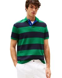 Tommy Hilfiger - Classic Fit Poloshirt Im Color Block-Design - Lyst