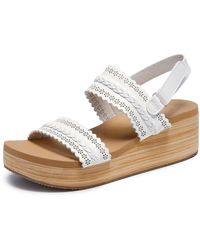 Skechers - Summers-coastal Stroll Wedge Sandal - Lyst