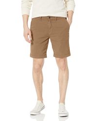 Lucky Brand - 9" Stretch Twill Flat Front Short - Lyst