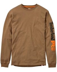 Timberland - Shirt With Logo - 2x-large Regular - Dark - Lyst