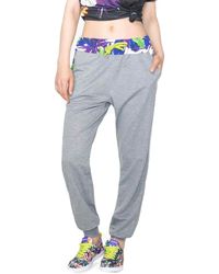 Desigual Womens Sport Loose Cotton Tracksuit Pant Black Ville